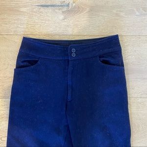 Yohji Yamamoto blue trousers